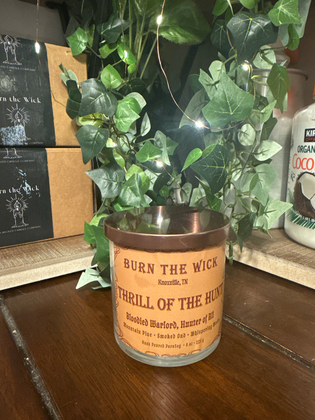 Fall Warlord Candle