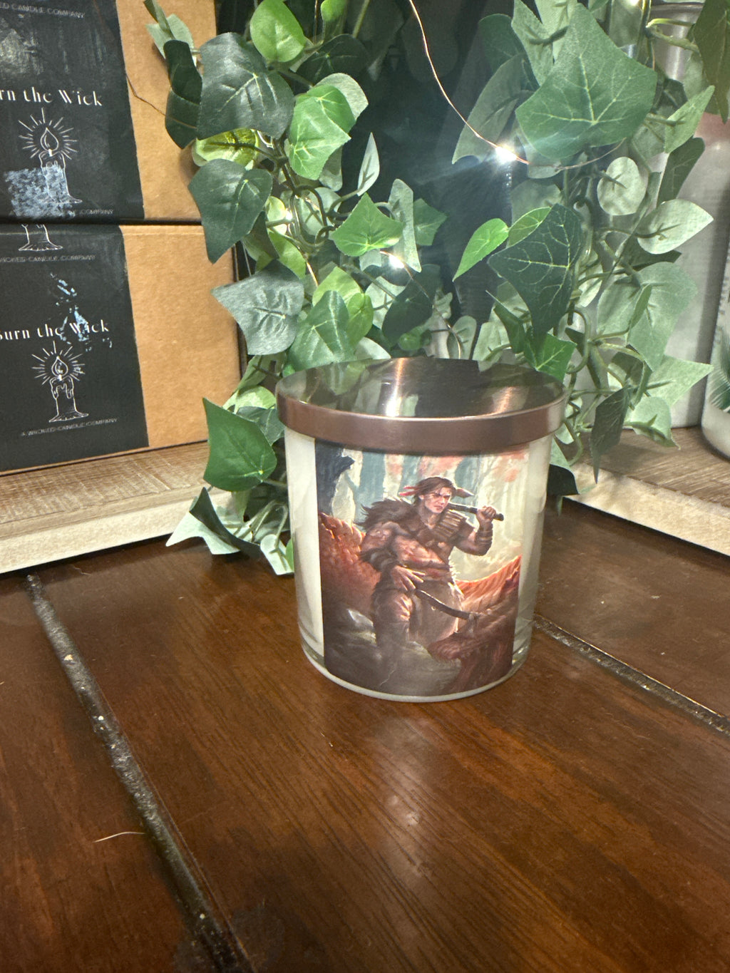 Fall Warlord Candle