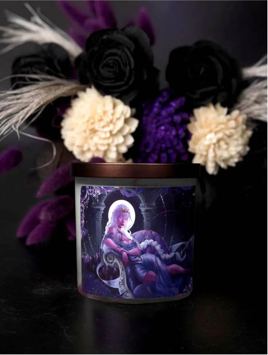 Serenity Cinder, 8oz Wood Wick Candle